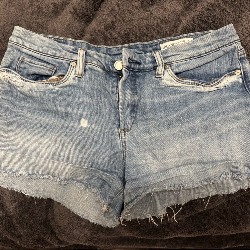 Blank NYC Blue Jean Shorts